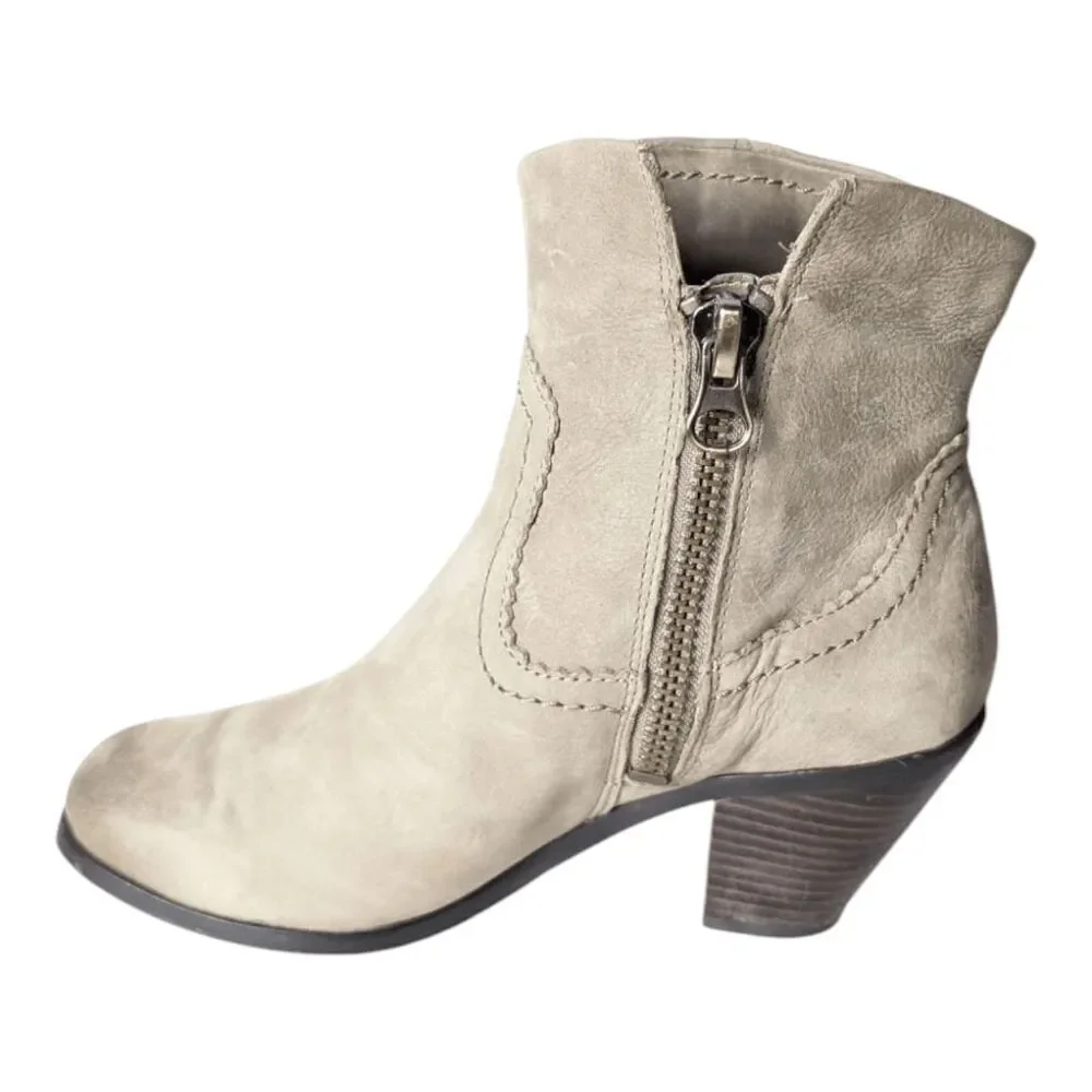 SAM EDELMAN Louie Fringed Western Boot Size 6M